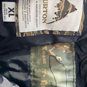 Burton kids XL snowboard pants black worn once